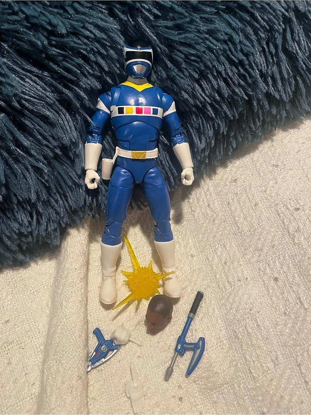 Hasbro Power Rangers Lightning Collection In Space Blue Ranger